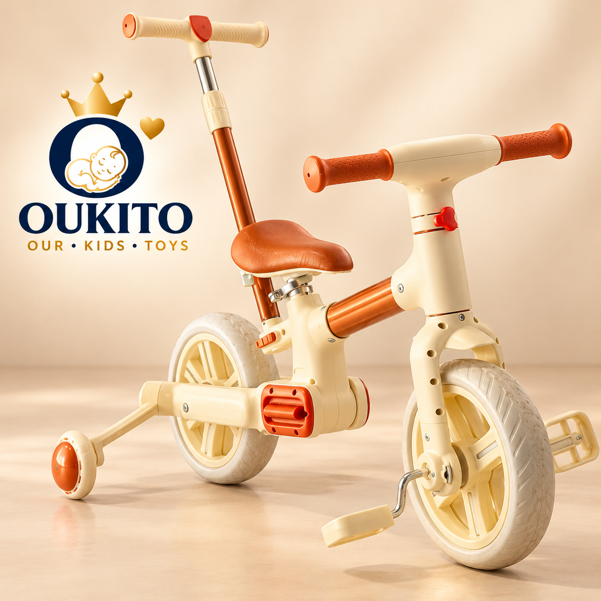 Tricycle Évolutif Bébé OUKITO