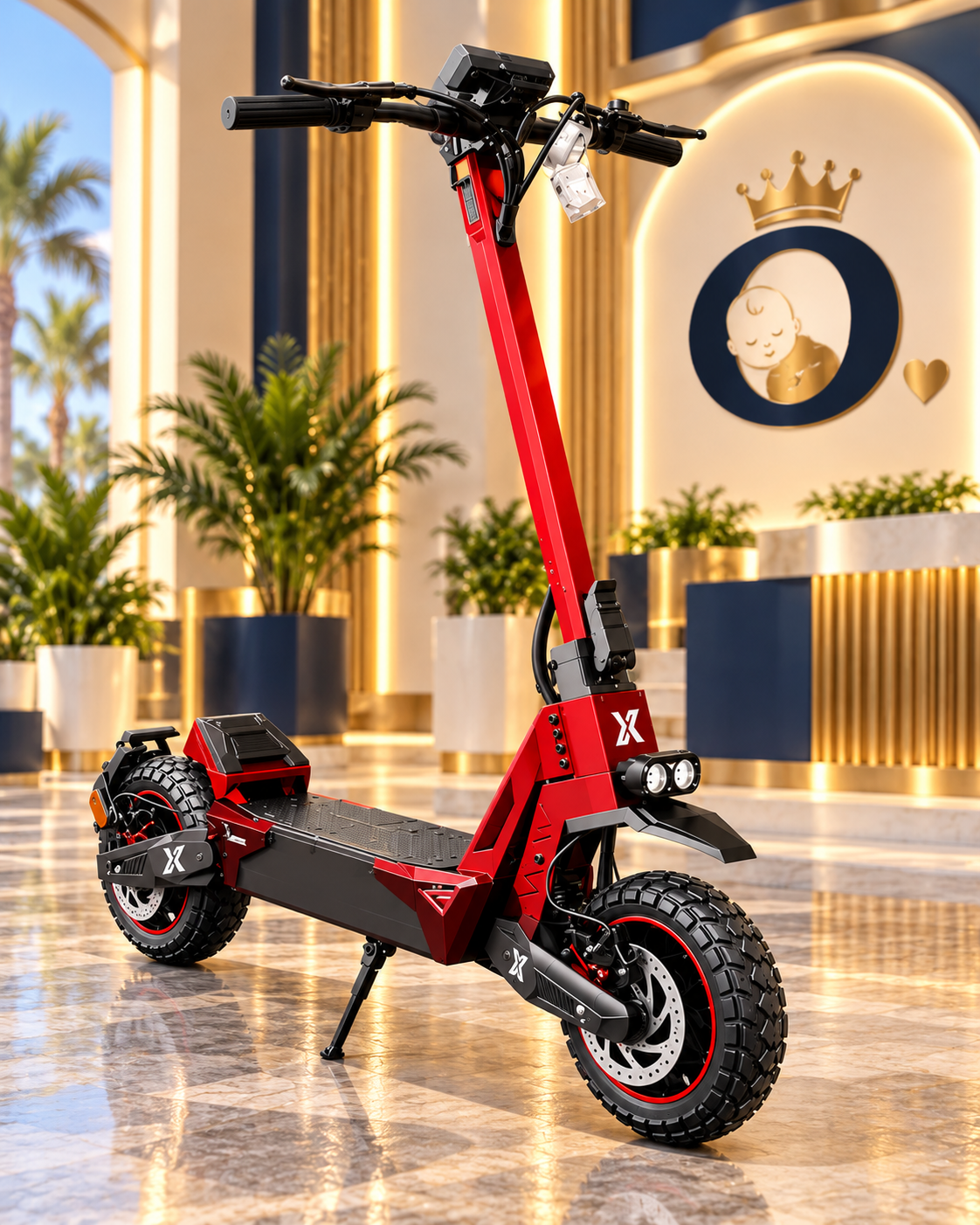 Trottinette Électrique ECOXTREM DEIMOS Double Moteur 2000W