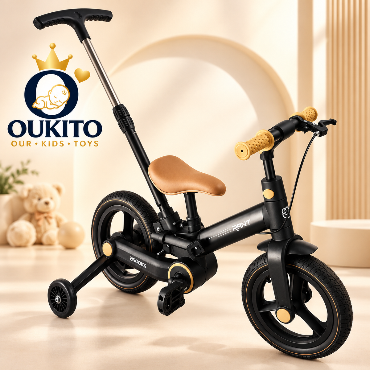 Tricycle Bébé Évolutif OUKITO