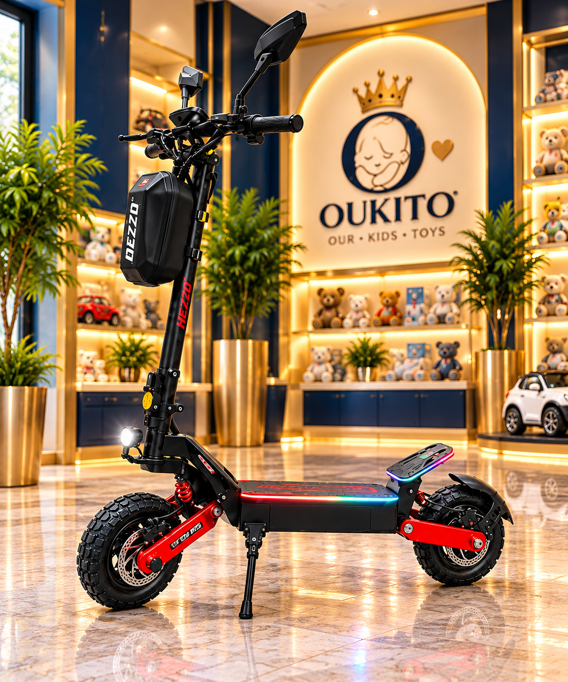 Trottinette Électrique HEZZO GT06 PRO 1200W – 56 km/h