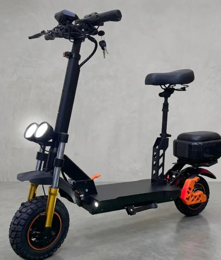 Trottinette Électrique Tout-Terrain JL024-03 – 1000W Puissante avec Siège et Coffre