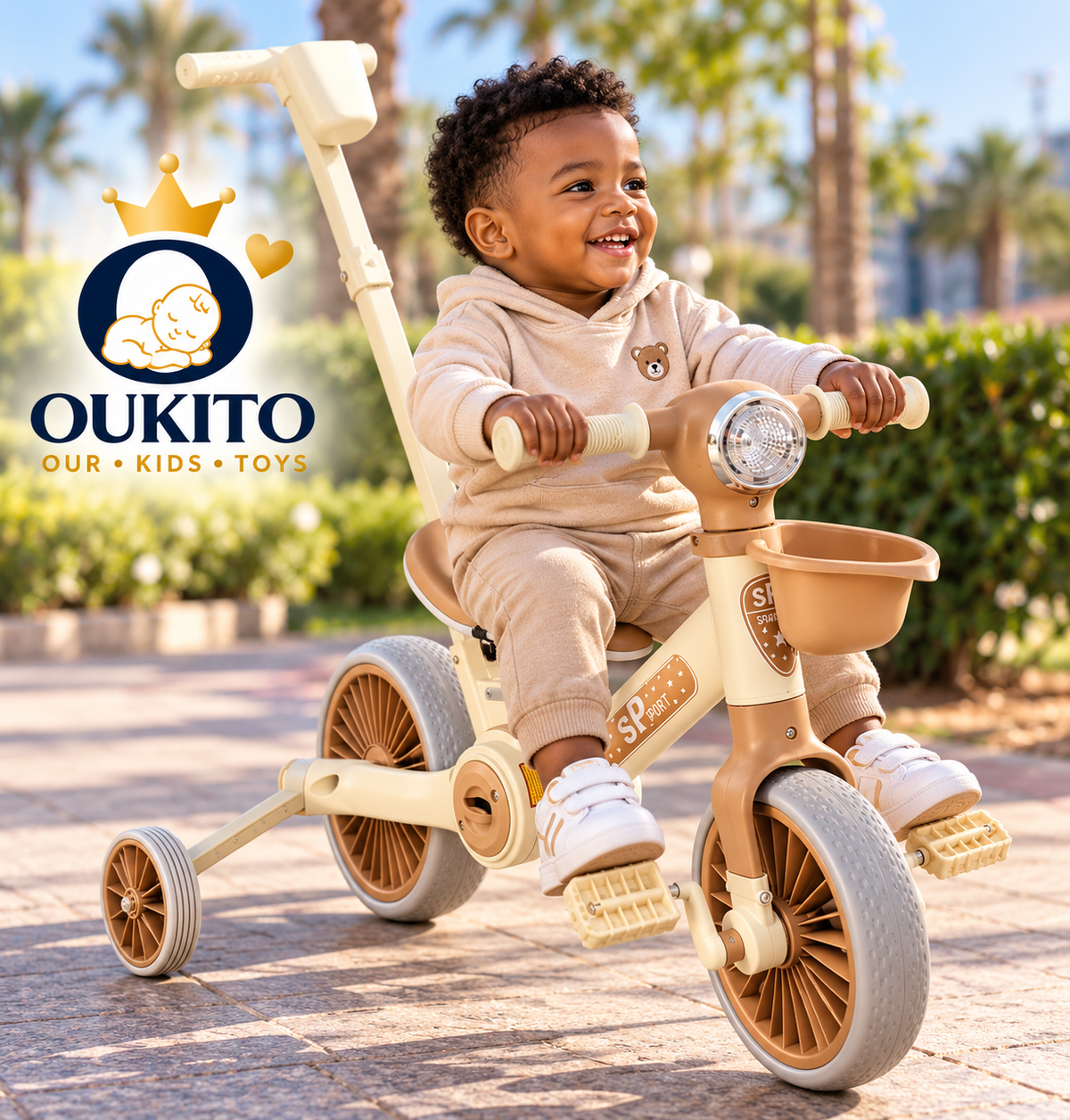 Tricycle Évolutif Enfant OUKITO
