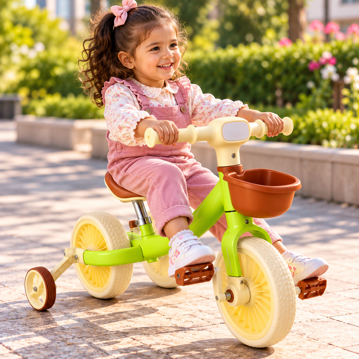 Tricycle Enfant avec Panier OUKITO