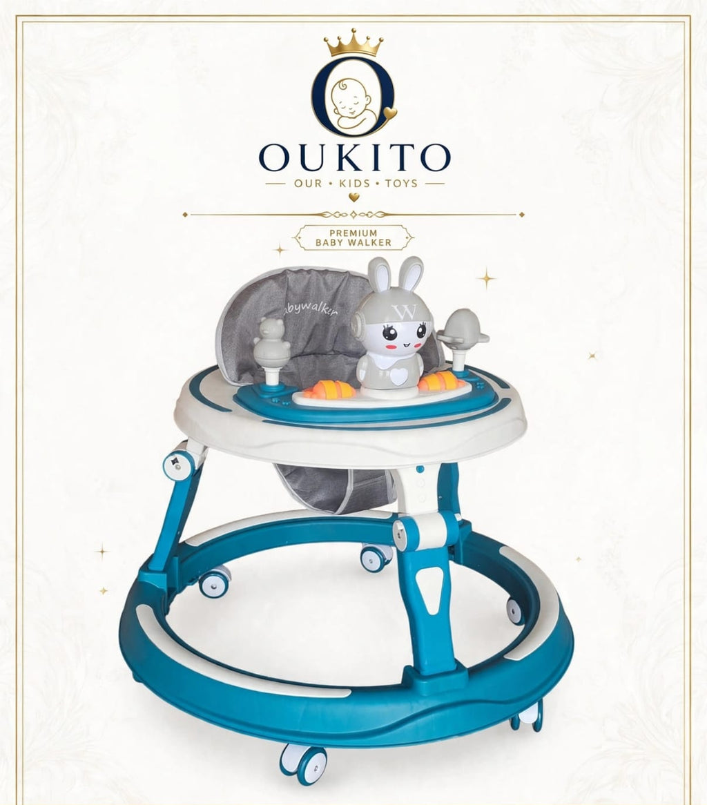 Trotteur Bébé Interactif Oukito - Sécurité & Confort