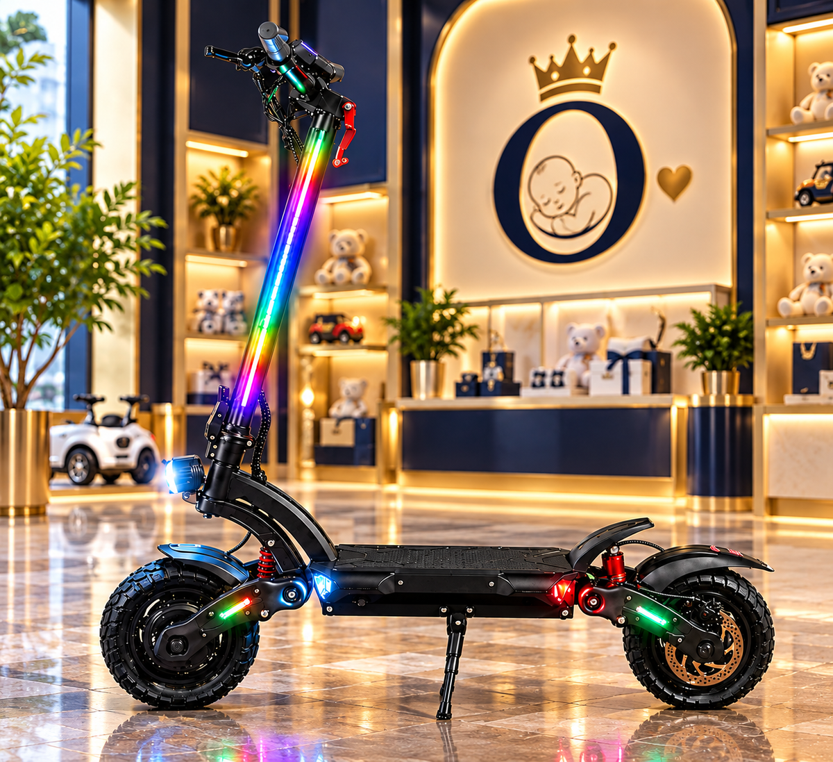 Trottinette Électrique NANROBOT N6 – 66 km/h
