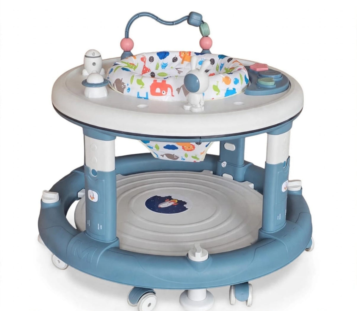 Trotteur Bébé Multifonction 360° Oukito - Éveil & Sécurité